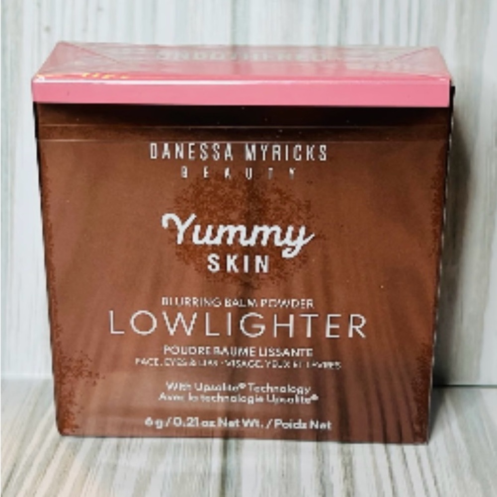 NWT Danessa Myricks Yummy Skin Lowlighter Unbothered mauve pink gold color